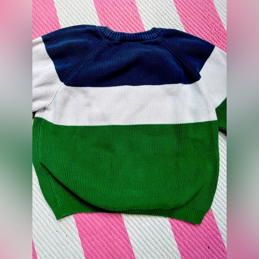 Zara Kids Sweater - Navy, White, Green